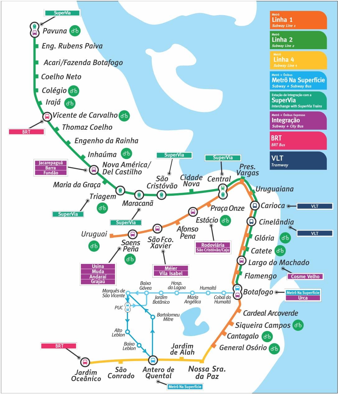 Rio metro mapa pdf